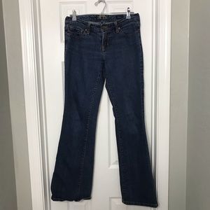 Seven7 Flare Dark Wash Jeans - Amazing!